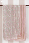 Mulmul Cotton Dohar in Floral Block Print